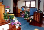 Flower Filled Sanctuary of Walton Mennonite Church