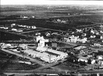 Aerial View of King's 66 and Hesston Manufacturing