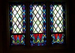 Stained Glass in the First United Methodist Church