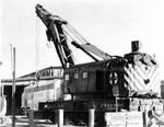 Wrecking Crane or Work Train by Joe Collier
