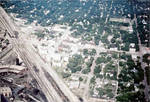 Aerial View of 100, 200, and 300 Blocks of Main Street