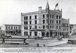 Clark's Hotel in Newton in 1887