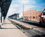 Platform and the Santa Fe Depot