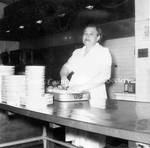 Woman Working in the Kitchen of the Harvey House