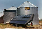 Solar Panels Used as a Grain Dryer