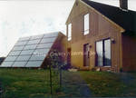 Solar Panels on a Frame House