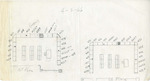 Hand drawn floor plan - Forsyth Library