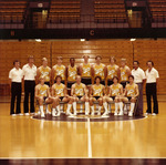 1981-1982 Fort Hays State Basketball Team with Coaches