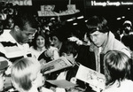 Players Signing Newspapers