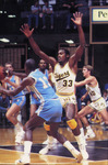 Fred Campbell Guarding by Fort Hays State University Athletics