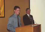 Geoff Eck Giving Speech by Fort Hays State University Athletics