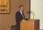 Gary Garner Giving Speech by Fort Hays State University Athletics