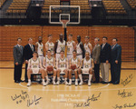 1995-1996 Autographed Fort Hays State Basketball Team Photo