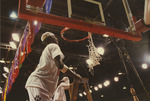 Players Taking Down Net