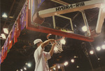 Cutting the Net After Win by Fort Hays State University Athletics