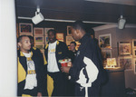 Basketball Players at a Conference Party by Fort Hays State University Athletics