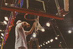 Players Taking Down Net