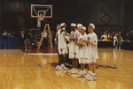 Post NCAA Elite Eight Game Players on Court