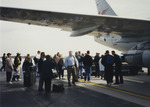 People Boarding Airplane by Fort Hays State University Athletics