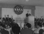 203 Astronaut Virgil I. "Gus" Grissom at Press Conference by National Aeronautics and Space Administration (NASA)