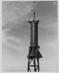 282 Erection and Mating of Abort Tower Spacecraft 11-MR-4 by National Aeronautics and Space Administration (NASA)