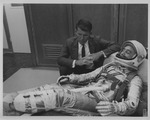 322 Astronaut Virgil I. "Gus" Grissom in His Spacesuit