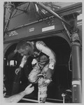 328 Astronaut Virgil I. "Gus" Grissom Exiting Helicopter by National Aeronautics and Space Administration (NASA)
