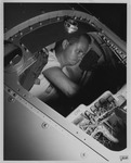 419 Astronaut Position Inside Capsule in Relation to Explosive Hatch Detonator, MR-4