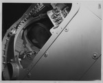 423 Astronaut Position Inside Capsule in Relation to Explosive Hatch Detonator, MR-4