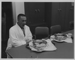 453 Back Side of Photograph Astronaut Virgil I. "Gus" Grissom at Pad 5 by National Aeronautics and Space Administration (NASA)