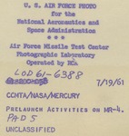471 MR-4 Alert at Pad 5 by National Aeronautics and Space Administration (NASA)