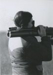 ROTC Member Shouldering a Firearm