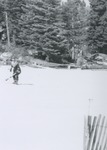 ROTC Skiing Trip - Member Preparing to Ski