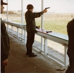 ROTC Instructor Demonstrating Pistol