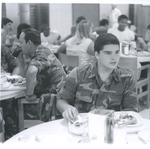 ROTC Members in Dining Hall