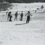 ROTC Members Getting Ski Lessons