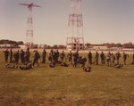ROTC Members Observe Jump Towers