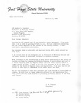 Letter to LTC Andrew K. Huschner