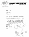 Letter to James Murphy from LaVier L. Staven