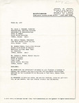 Letter, to Louis J. Krueger, Gerald Tomanek, Warren Corman and Edmund G. Ahrens, from Roger D. Bender and William B. Livingston, March 28, 1977