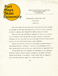 Press Release, Finalization of Rarick Hall Plans, June 27, 1978