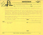 Memorandum, to Bill Claflin, from Lois Lee (Administrative Assistant in the President's Office), May 28, 1980 by Lois Lee Myerly