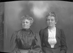 Box 1, Neg. No. 105: Mrs. C. E. Rumford and Her Sister