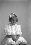 Box 2, Neg. No. 367A: Girl with Hands in Her Lap