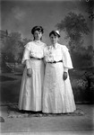 Box 2, Neg. No. 561: Miss Pearl Ellis and Miss Bertha Hughes