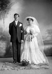 Box 4, Neg. No. 1085: Clyde B. Wells and His Bride