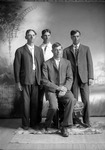 Box 4, Neg. No. 1360: Group Photograph of Four Men