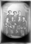 Box 5, Neg. No. 1331: Group Photograph of Seven Men