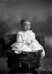 Box 5, Neg. No. 1601: Baby on a Chair