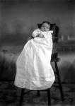 Box 5, Neg. No. 1702:  Baby in a Christening Gown